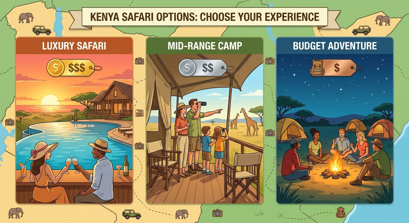 Combien coûte un safari au Kenya ? Budget détaillé, par types de séjours