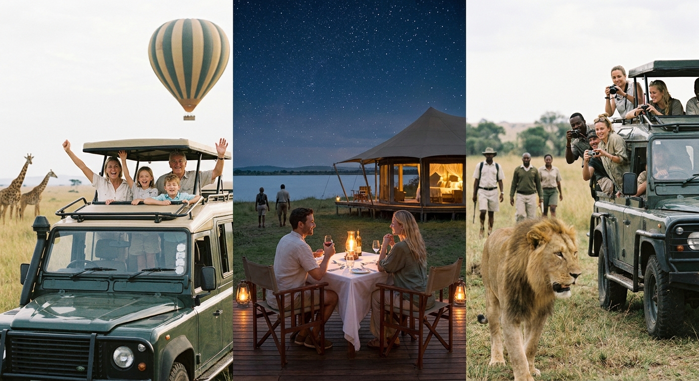 Safari au Kenya en famille, en couple ou en voyage sur mesure : comment choisir la bonne formule ?